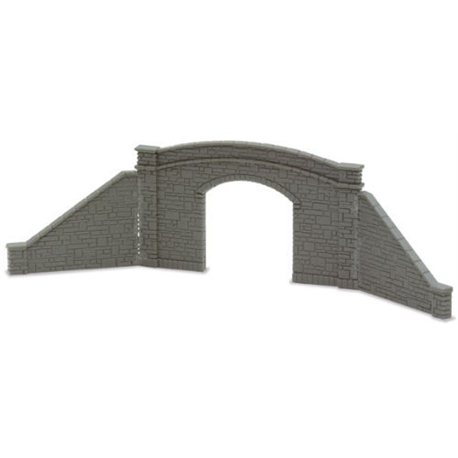Road Bridge Sides, stone type, single track