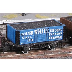 COAL, 7 PLANK, RICHARD WHITE & SONS, AZURE BLUE, NO.110