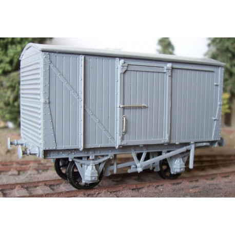 LMS 12ton Van kit steel ends (D1663)