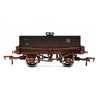 BR rectangular tank wagon. Weathered