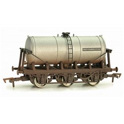 6 Wheel Milk Tank Unigate Silver 70346