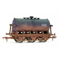 6 Wheel Milk Tank MWB Weathered