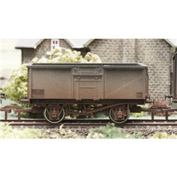 16 Ton Steel Mineral Wagon BR Grey Weathered