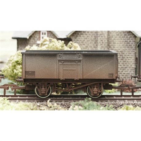 16 Ton Steel Mineral Wagon BR Grey Weathered