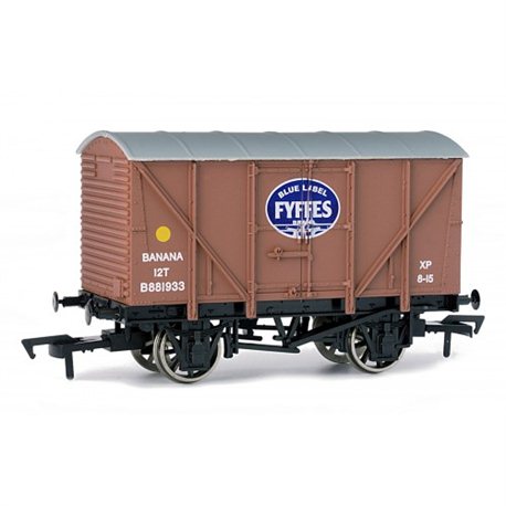 Fyffes bananas brown van